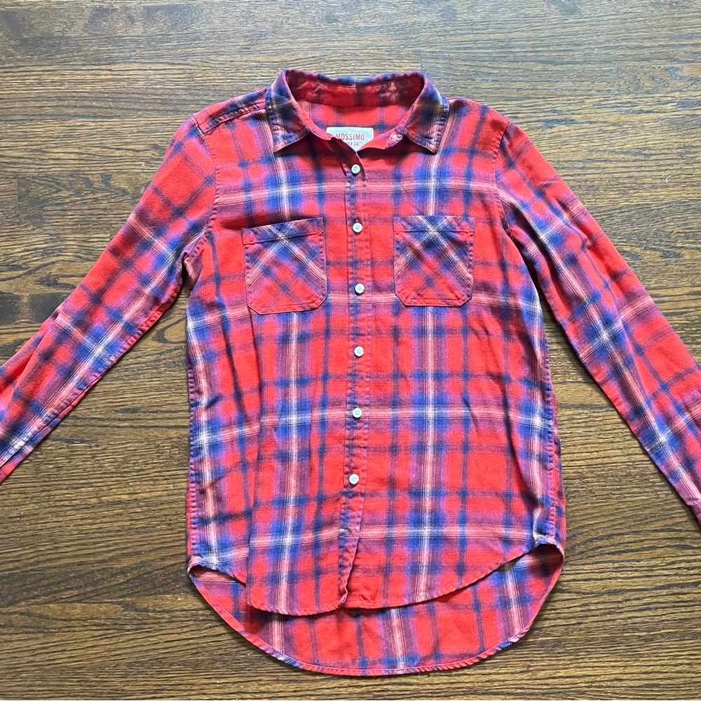 Red and Blue Flannel